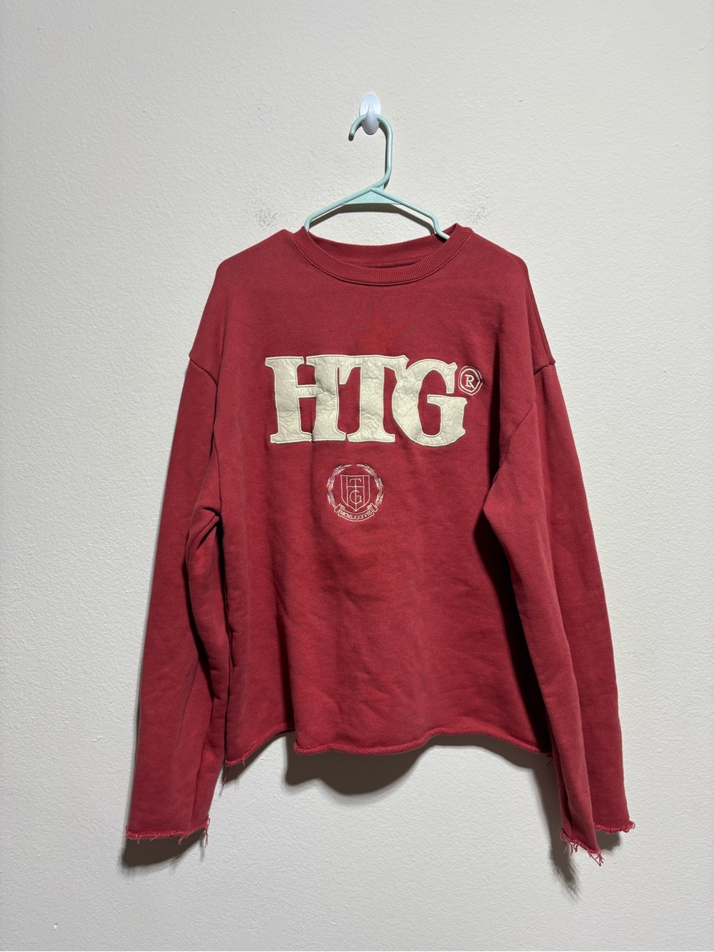 Men’s Red Honor the Gift Crewneck Sweatshirt